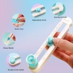 360 Grad drehbarer manueller Rundschneider DIY Kreisschneidewerkzeug – Bild 7