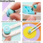 360 Grad drehbarer manueller Rundschneider DIY Kreisschneidewerkzeug – Bild 9