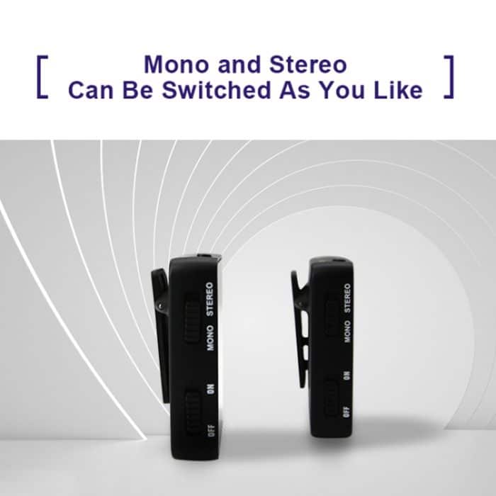 M-VAVE WP-10 2-in-1-Wireless-Monitor-Ear-Return-Sender-Empfänger, eins in einem – Bild 5