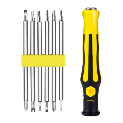 Reparaturwerkzeug-Schraubensatz, Mehrzweck-Schraubenmesser-Set, 6 In 1 90mm, 6 In 1 80mm, 6 In 1 75mm