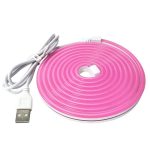 2m 5V LED-Lichtleiste USB Flexibles Neon-Silikon-Softstreifen-Set, USB (Pink), USB (Warm Color), USB (Blue) – Bild 2