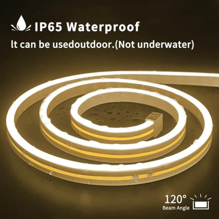 2m 5V LED-Lichtleiste USB Flexibles Neon-Silikon-Softstreifen-Set, USB (Pink), USB (Warm Color), USB (Blue) – Bild 5