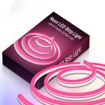 2m 5V LED-Lichtleiste USB Flexibles Neon-Silikon-Softstreifen-Set, USB (Pink), USB (Warm Color), USB (Blue) – Bild 10