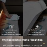 2 m LED-Körpersensor, flexibler Lichtstreifen, intelligenter Sensor, USB-Lichtstreifen – Bild 11