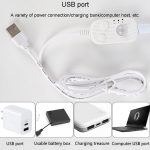 2 m LED-Körpersensor, flexibler Lichtstreifen, intelligenter Sensor, USB-Lichtstreifen – Bild 3