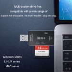 JINGHUA USB2.0 Multifunktions-Kartenleser SD/TF Dual Card Slot Handy Computer Kartenleser – Bild 10