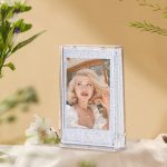3-Zoll-Eiscreme-Glitzer-Fotobox Promi-Fotokarten-Aufbewahrungsbox für Polaroids, Transparent, Pink, Purple, Blue, Green – Bild 5