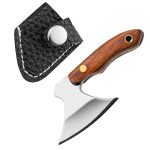 Mini-Messer-Schlüsselanhänger, tragbares Entfernungs-Express-Anhänger-Zubehör mit Holster, Axe Sanding, Axe Laser Pattern, Axe Gold, Axe Colored, Colorful Wood Sanding, Colorful Wood Laser Pattern, Black Handle Sanding, Black Handle Laser Pattern...