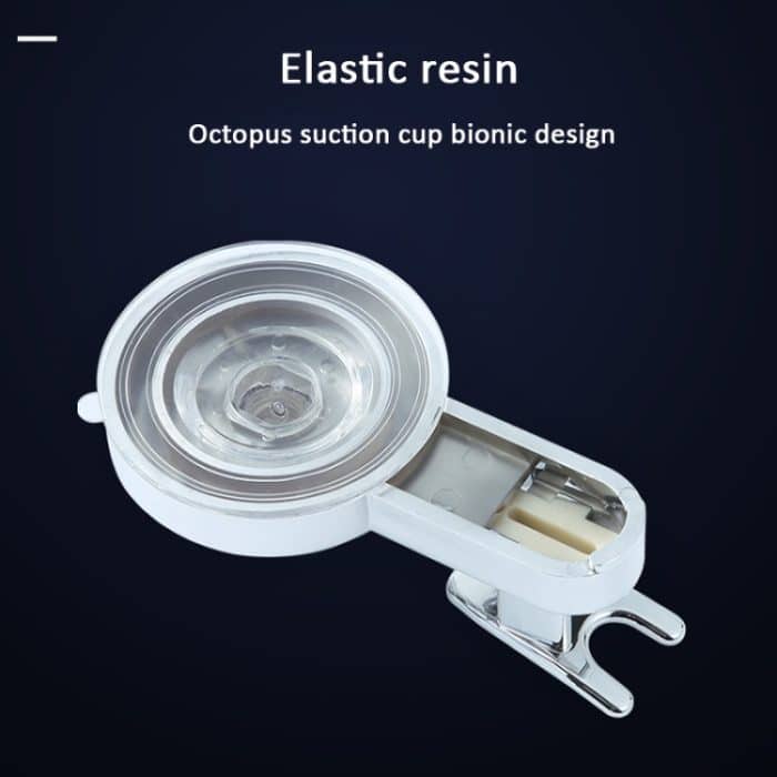 Wandhaken mit starkem Saugnapf, stanzfrei, drehbar, Mehrzweckhaken – Bild 4