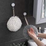 Chenille-Handwischball, großes hängendes Badezimmer, schnell trocknendes Handtuch, Küchenlappen, abwischbares Taschentuch – Bild 2