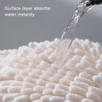 Chenille-Handwischball, großes hängendes Badezimmer, schnell trocknendes Handtuch, Küchenlappen, abwischbares Taschentuch – Bild 3
