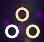 Selfie-Ringlicht mit Handyhalter, 360 drehbare flexible Arme für Live-Stream, 4 Inch, 6 Inch, 8 Inch – Bild 7