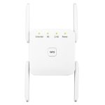 1200 Mbit/s 2,4 G/5 G WiFi Extender Booster Repeater unterstützt Ethernet-Port, White EU Plug, White US Plug, White UK Plug, Black EU Plug, Black US Plug, Black UK Plug