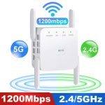 1200 Mbit/s 2,4 G/5 G WiFi Extender Booster Repeater unterstützt Ethernet-Port, White EU Plug, White US Plug, White UK Plug, Black EU Plug, Black US Plug, Black UK Plug – Bild 2