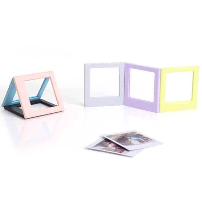 Für Polaroid quadratische Fotorahmen, magnetische Bausteine, zusammengebauter Kühlschrankmagnet – Bild 3