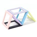 Für Polaroid quadratische Fotorahmen, magnetische Bausteine, zusammengebauter Kühlschrankmagnet – Bild 4