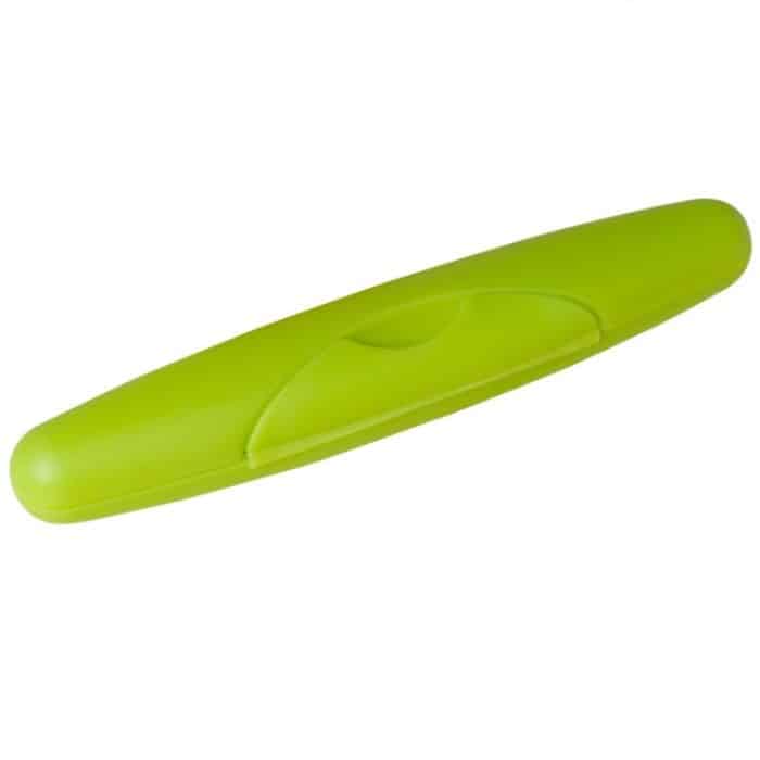 Tragbare Reise-Zahnbürstenbox, versiegeltes Zahnbürstenetui mit Deckel und Schloss – Bild 1