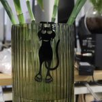 Hohle Acryl-Kätzchen-Lesezeichen-Etikettenkarte – Bild 5