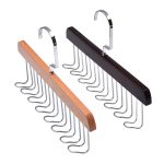 Hölzerner Sling Hanger Dessous Weste Krawatte Organizer Haushalt Wave Drying Racks – Bild 2
