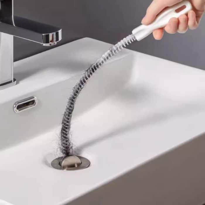 Rohrbürste Haushalt Haarreinigung Anti-Blockade Reinigungsstab Multifunktions-Entwässerungswerkzeuge – Bild 9