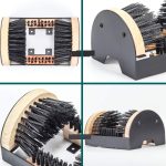 Nylon-Seiden-Stiefelbürste, Outdoor-Schuhreiniger und Schaberbürste – Bild 4