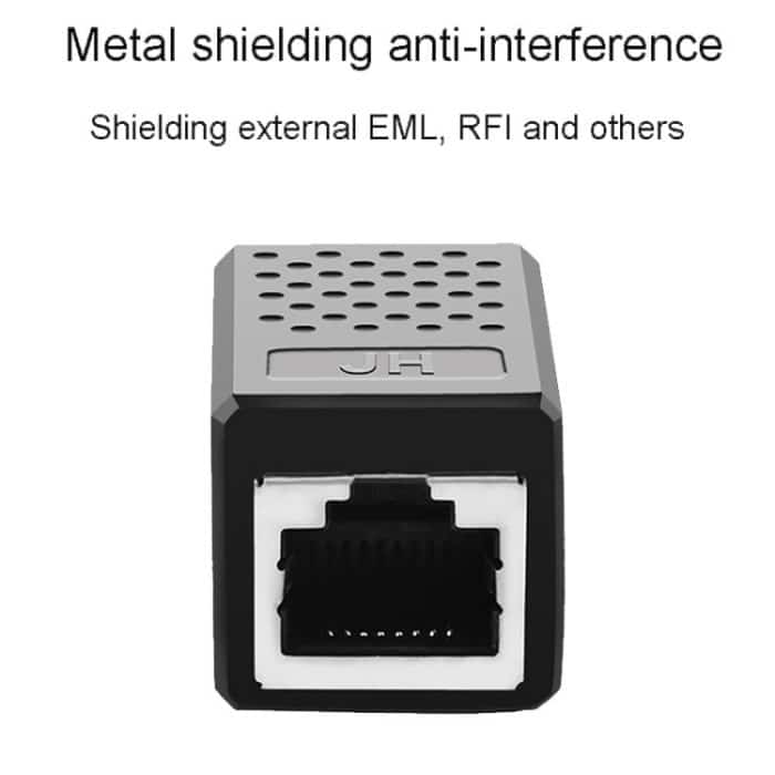 JINGHUA S61 2 Stück/Packung Dual Pass-Through Header Netzwerkkabel Stoßverbinder Extender – Bild 4