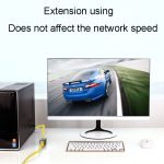 JINGHUA S61 2 Stück/Packung Dual Pass-Through Header Netzwerkkabel Stoßverbinder Extender – Bild 5