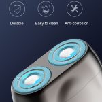 Doppelkopf-Mini-Magnetrasierer Tragbarer Herren-Elektrorasierer – Bild 4