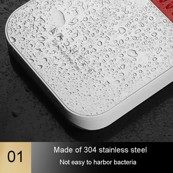 Kacheeg Multifunktionaler Gemüsehacker für die Küche, zum Schrubben und Zerkleinern von Schneidutensilien, 3 In 1, 6 In 1 – Bild 4