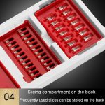 Kacheeg Multifunktionaler Gemüsehacker für die Küche, zum Schrubben und Zerkleinern von Schneidutensilien, 3 In 1, 6 In 1 – Bild 7