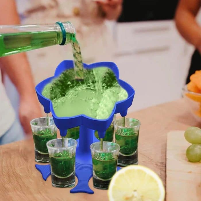 35 ml buntes Mini-Likörglas aus Acryl für Bar-Partys, Transparent, Yellow, Purple, Blue – Bild 6