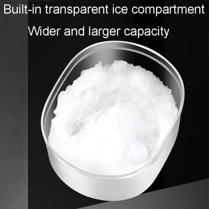 Kacheeg Small Home Ice Shaving Machine Handgekurbelter Eisbrecher, Ice Shaver+Frozen Mold – Bild 3