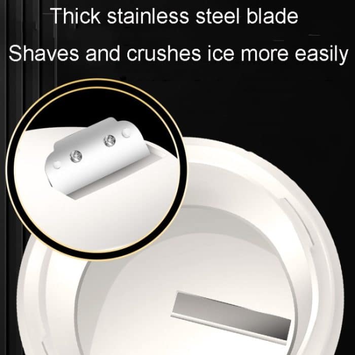 Kacheeg Small Home Ice Shaving Machine Handgekurbelter Eisbrecher, Ice Shaver+Frozen Mold – Bild 7
