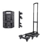 Zusammenklappbarer Handwagen, tragbarer Schildkrötenwagen zur Gepäckabwicklung