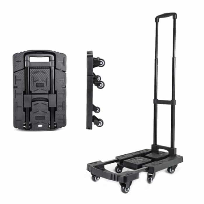 Zusammenklappbarer Handwagen, tragbarer Schildkrötenwagen zur Gepäckabwicklung – Bild 1