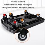 Zusammenklappbarer Handwagen, tragbarer Schildkrötenwagen zur Gepäckabwicklung – Bild 4