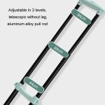 Zusammenklappbarer Anhänger für den Güterumschlag, Einkaufswagen für den Haushalt und den Lebensmitteleinkauf, Green, Black, Black With Bag, Green With Bag – Bild 3