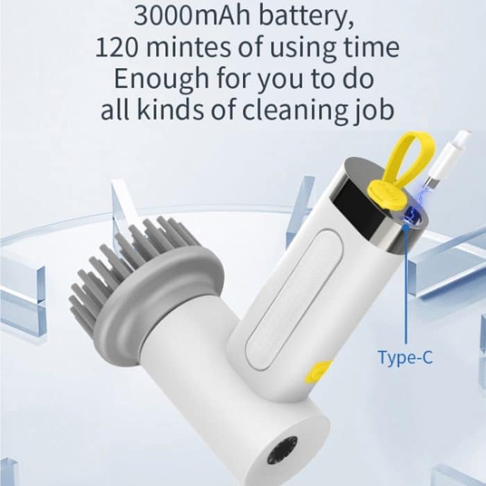 Multifunktionale tragbare kabellose elektrische Reinigungsbürste – Bild 10