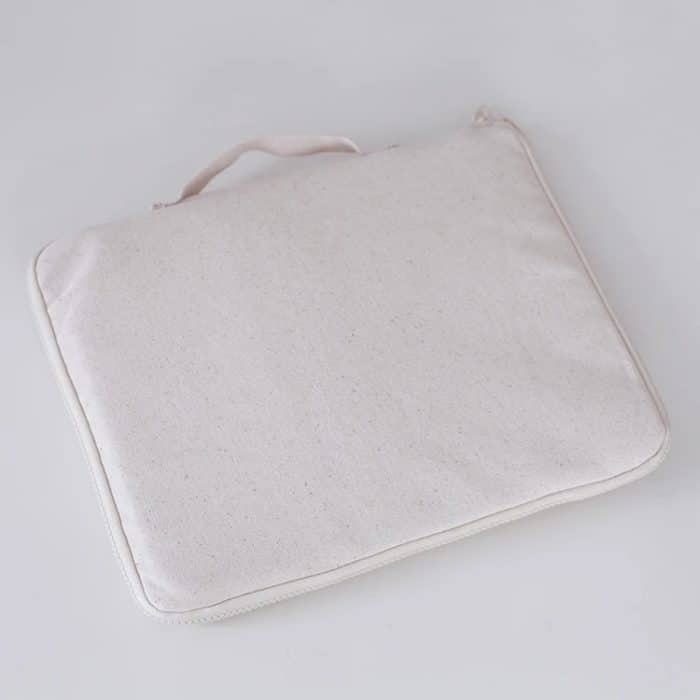 Kinder Canvas Pinsel Aufbewahrungstasche Buntstift Organizer Zeichenbrett Tasche, Without Stationeries – Bild 3