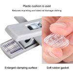 360 Grad drehbarer, rutschfester, multifunktionaler Kleiderbügel für Zuhause, Kleiderschrank, spurloser Hosen-Aufhängeclip – Bild 4