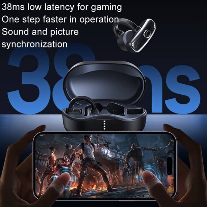 REMAX OpenBuds P2 Clip-On Knochenleitung Bluetooth Kopfhörer Sport Musik Drahtlose Kopfhörer, P2 – Bild 8