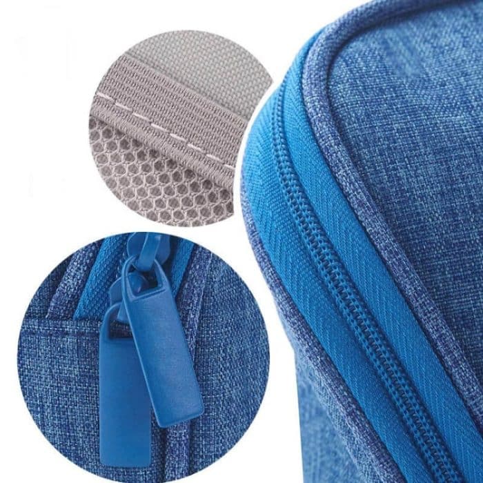 Aufrechtes Federmäppchen mit großem Fassungsvermögen, tragbare Büro- und Prüfungstasche – Bild 5