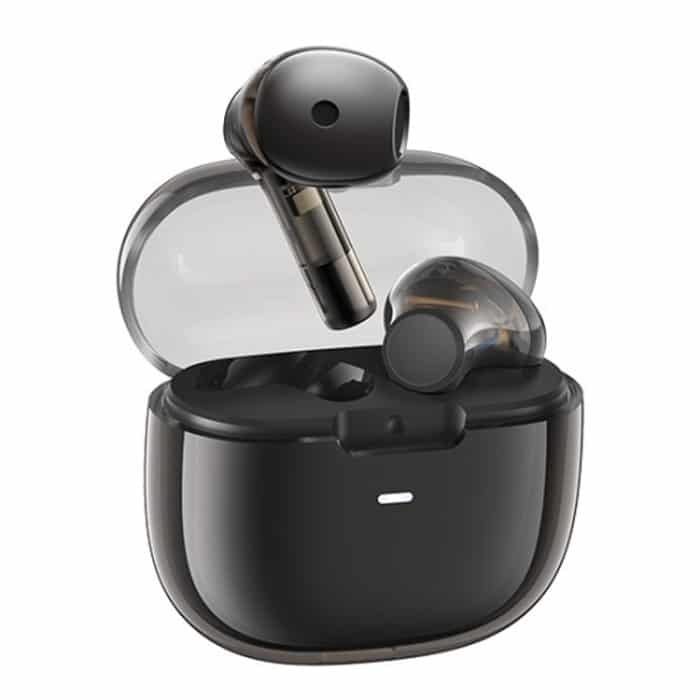 TBD0604370501B.jpg REMAX CozyBuds W18 Double ENC Intelligent Call Noise Reduction Drahtloser Kopfhörer Transparente Hülle Drahtloser Bluetooth-Kopfhörer, W18 – Bild 1