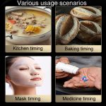 Küche Edelstahl mechanische Timer Student Zeit Management Erinnerung Backen Wecker – Bild 12