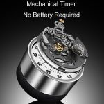 Küche Edelstahl mechanische Timer Student Zeit Management Erinnerung Backen Wecker – Bild 5