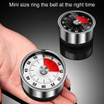 Küche Edelstahl mechanische Timer Student Zeit Management Erinnerung Backen Wecker – Bild 8