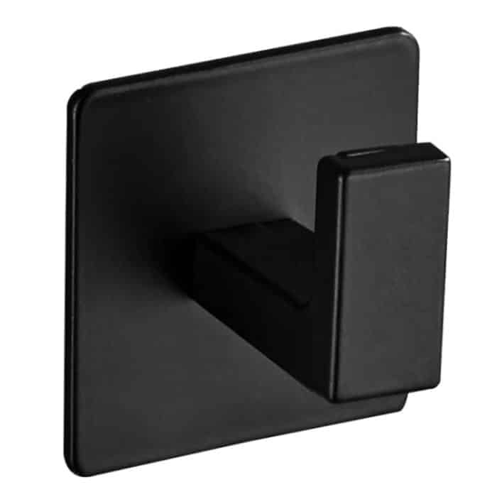 TBD0604375701.jpg Verdickte, solide Haken, Toiletten-Kleiderhaken, Aluminium, frei perforiert, für Wand, Kleidung, Hut, Kleiderbügel, 9524 – Bild 1