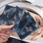 Waschmaschine klebrige Haarentferner Reinigungsfilter Anti-klebriges Saughaarteil – Bild 2