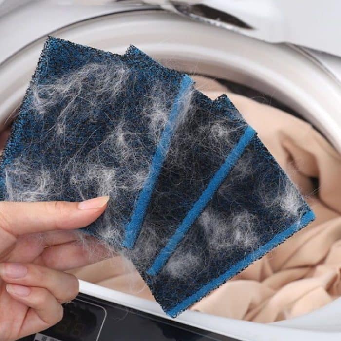 Waschmaschine klebrige Haarentferner Reinigungsfilter Anti-klebriges Saughaarteil – Bild 2