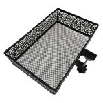 Unter dem Schreibtisch versteckter Aufbewahrungskorb für verschiedene Dinge, Black Fixed, White Fixed, Black Rotating, White Rotating